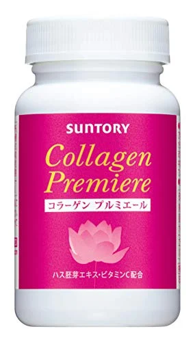 Suntory Collagen Premiere Peptide Vitamin C Supplement 180 Capsules 30 Days - Suntory Wellness