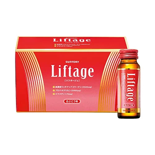 Suntory Wellness Liftage Proteoglicano Concentrado 10 botellas Uva Blanca