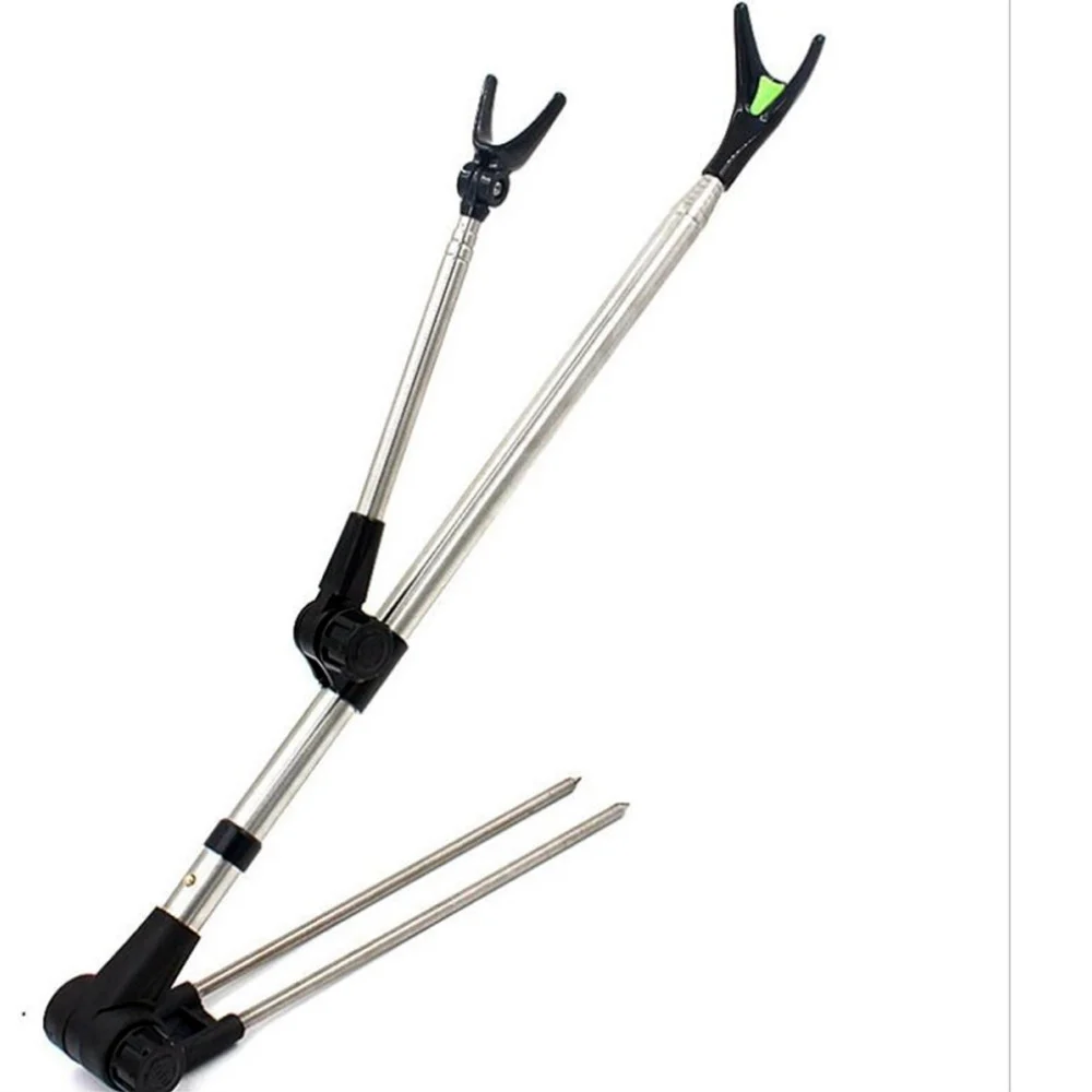 SUPPORTO CANNA DA PESCA TELESCOPICO ANGOLO REGOLABILE ALLUMINIO LEGGERO APPOGGIO - TrAdE Shop Traesio