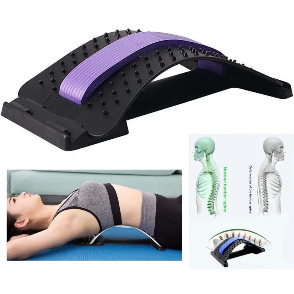 SUPPORTO MASSAGGIATORE PER LA SCHIENA WAIST STRETCH SUPPORTO LOMBARE REGOLABILE - TrAdE Shop Traesio