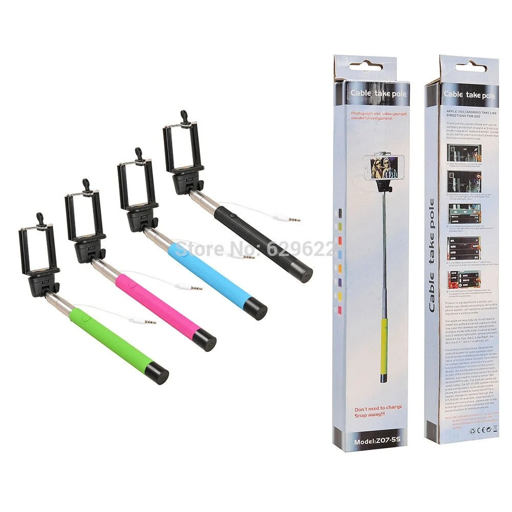 SUPPORTO MONOPOD GR-2 ASTA ALLUNGABILE SMARTPHONE CELLULARE FOTO SELFIE PULSANTE