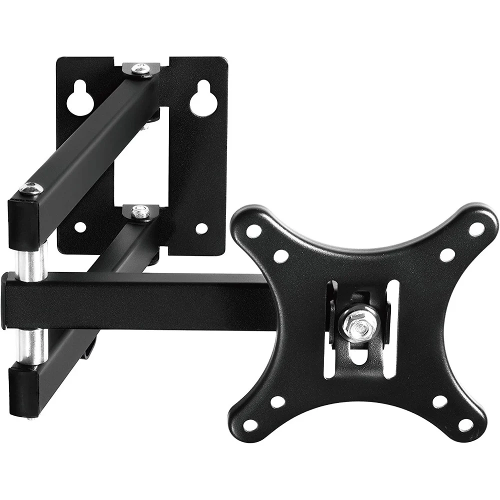SUPPORTO STAFFA PER TELEVISORE PLASMA 12-30" LCD DA PARETE MURO TV REGOLABILE