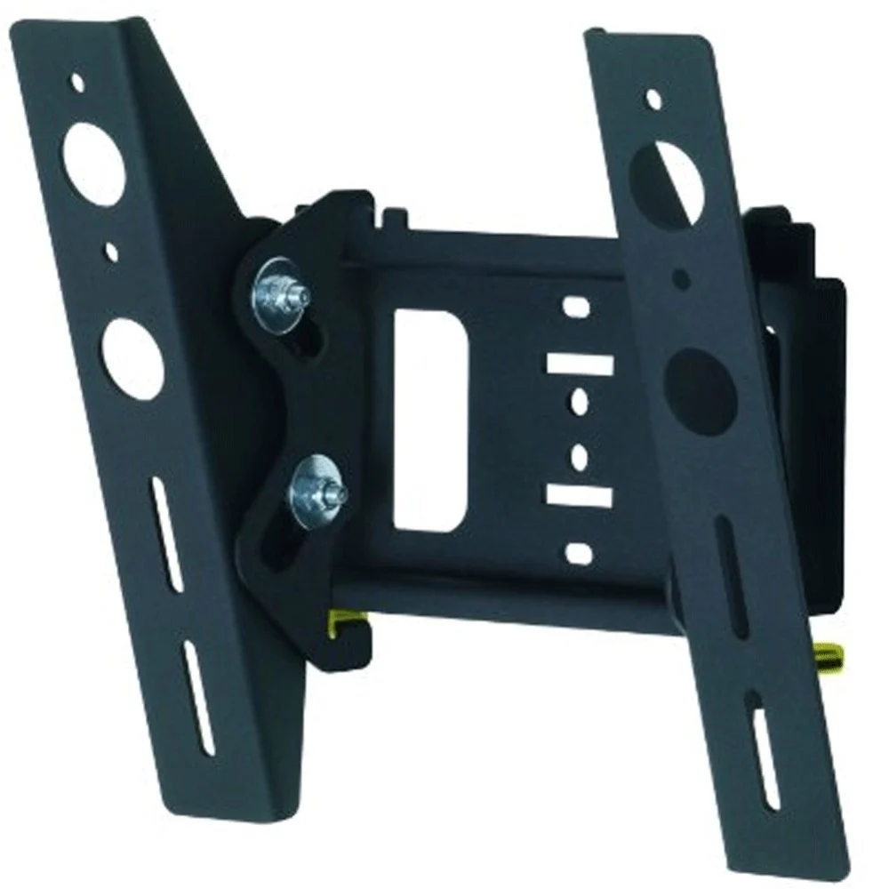 SUPPORTO TV DA PARETE STAFFA INCLINABILE PER SCHERMI DA 25'' A 32'' COLORE NERO - TrAdE Shop Traesio