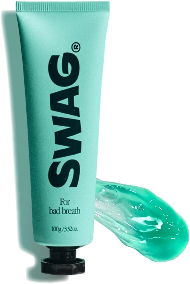 SWAG dentifricio Super Mint al xilitolo 100 g per alito fresco e denti bianchi