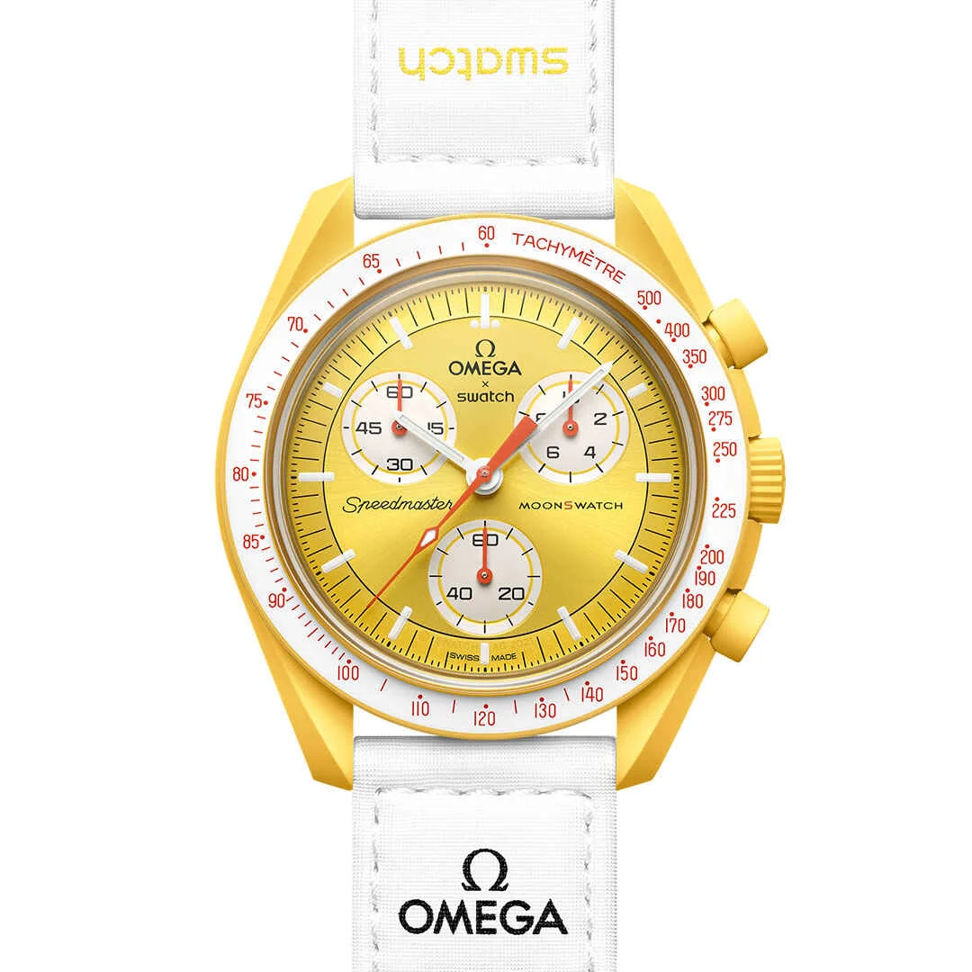 Swatch MISSION TO THE SUN Orologio da Polso, Edizione Limitata, Multicolore