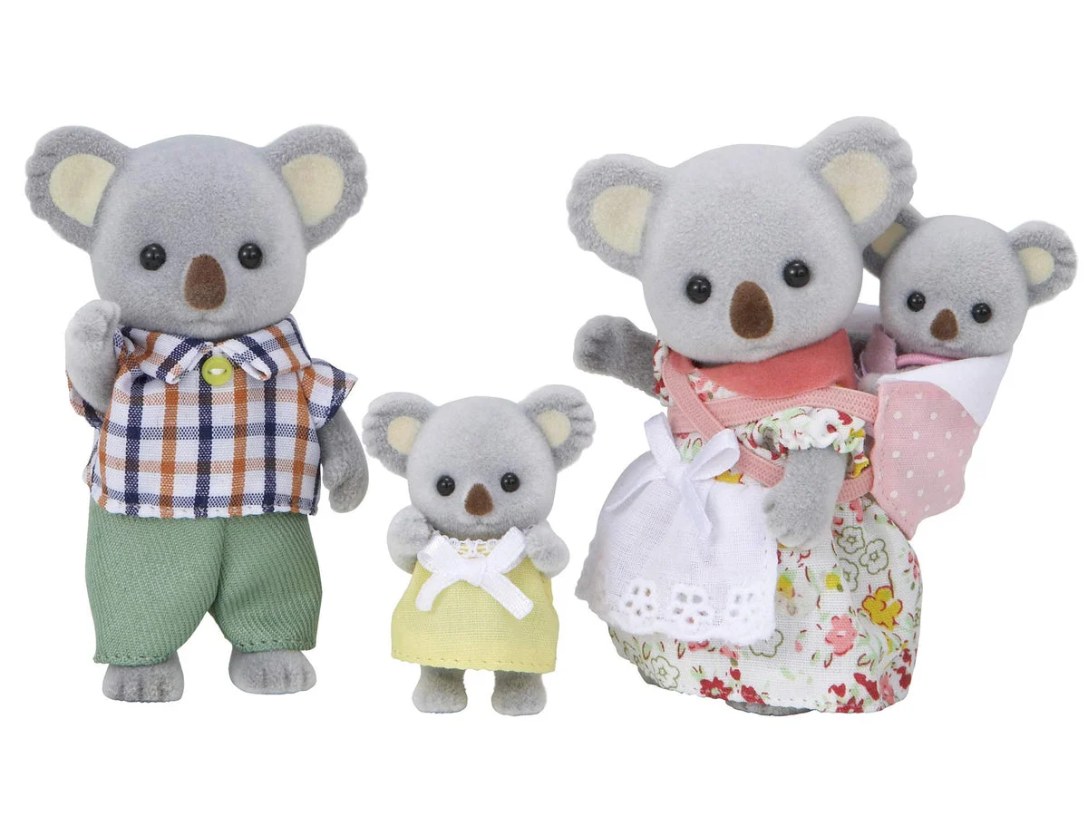 Familias Sylvanian Muñecas Familia Koala FS-15 EPOCH