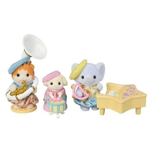 Sylvanian Families Doremifa Music Band Preschool Playset for Kids 3 Years Up