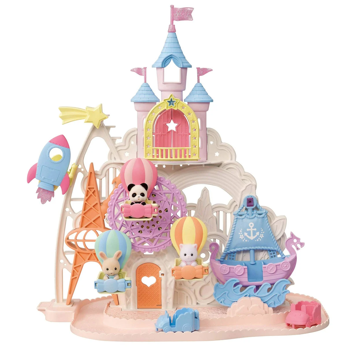 Sylvanian Families Castello dei Sogni Parco Divertimenti Giocattolo KO-66 per Bambini 3+