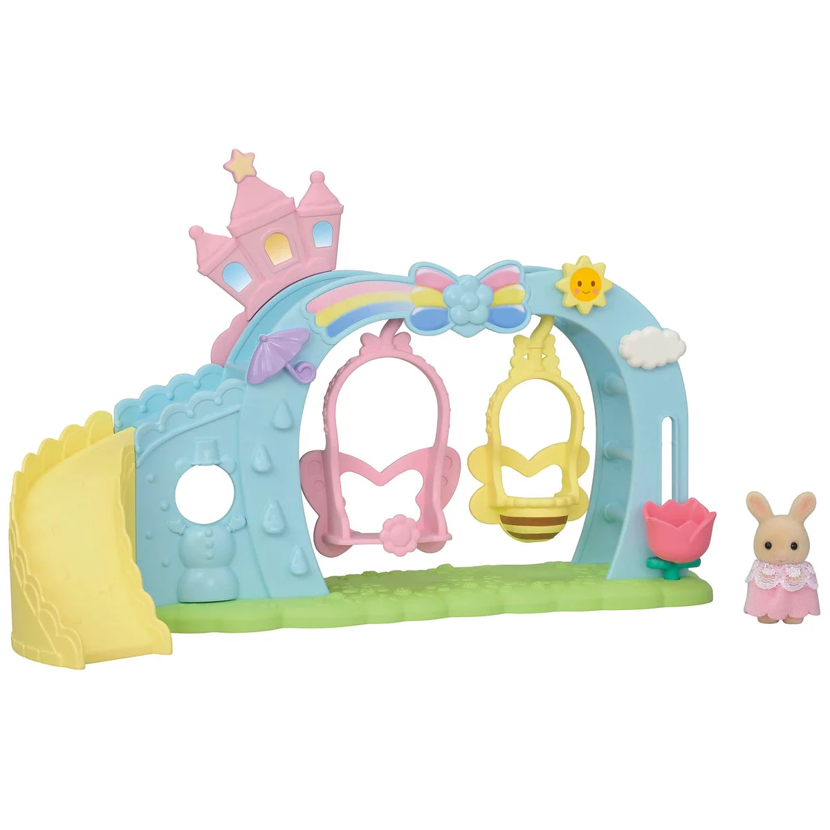 Sylvanian Families Juego de Columpios de Guardería para Muñecas 3 Años+