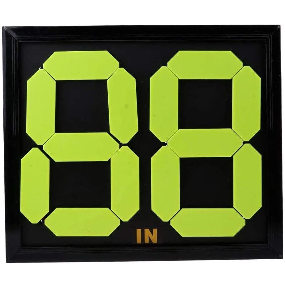 TABELLONE PER SOSTITUZIONE MANUALE PORTATILE ARBITRO PARTITA CALCIO DISPLAY - TrAdE Shop Traesio