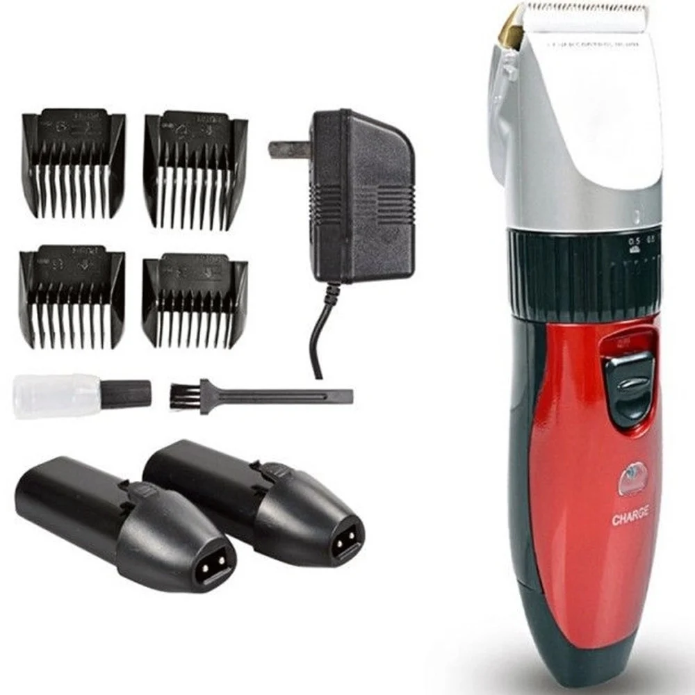 TAGLIA CAPELLI ELETTRICO RASOIO REGOLA BARBA BAFFI RICARICABILE REGOLABILE UOMO - TrAdE Shop Traesio