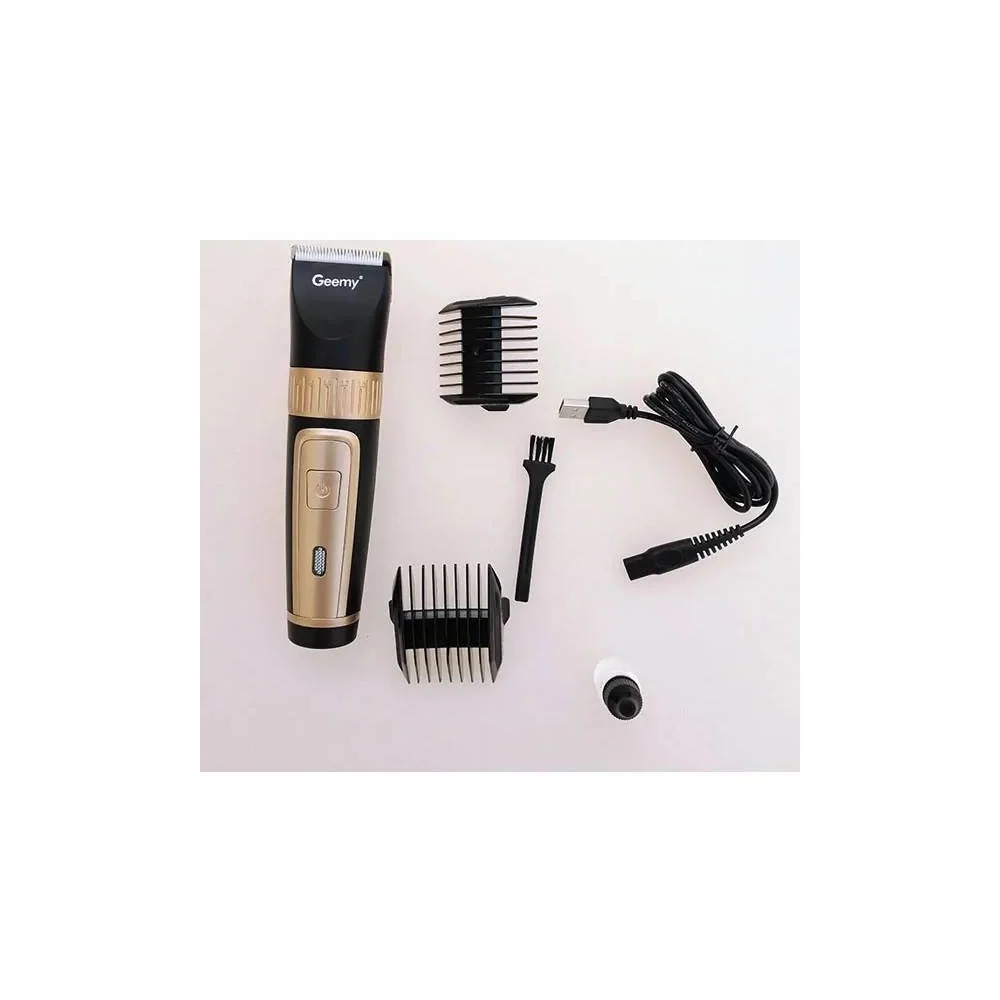 TAGLIA CAPELLI ELETTRICO SENZA FILI TAGLIABARBA A BATTERIA RICARICABILE GM-6208