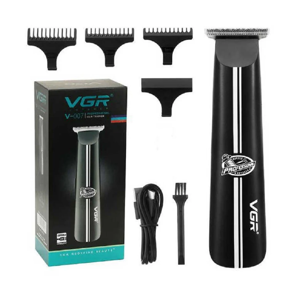 TAGLIA CAPELLI PROFESSIONALE REGOLABARBA ELETTRICO A BATTERIA TRIMMER VGR V-007