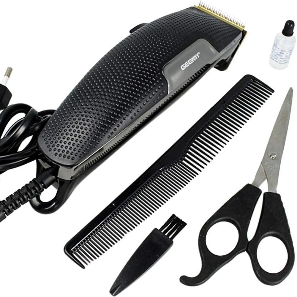 TAGLIA CAPELLI RASOIO BARBA REGOLA BAFFI BASETTE LAMA IN TITANIO 4 IN 1 GM806 - MaxTech
