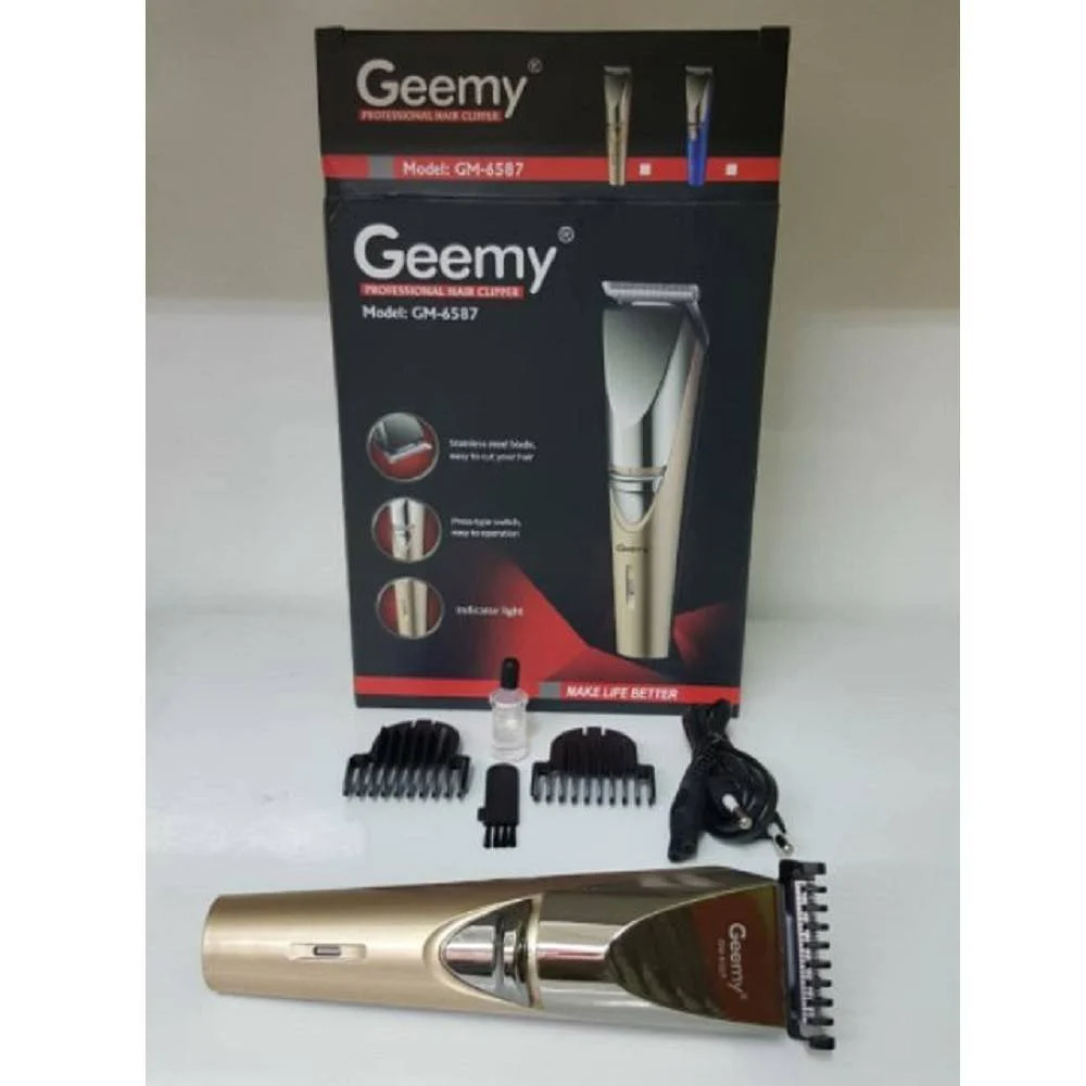 TAGLIA CAPELLI RASOIO PER BARBA BAFFI PROFESSIONALE 4 LUNGHEZZE CORDLESS GM-6587