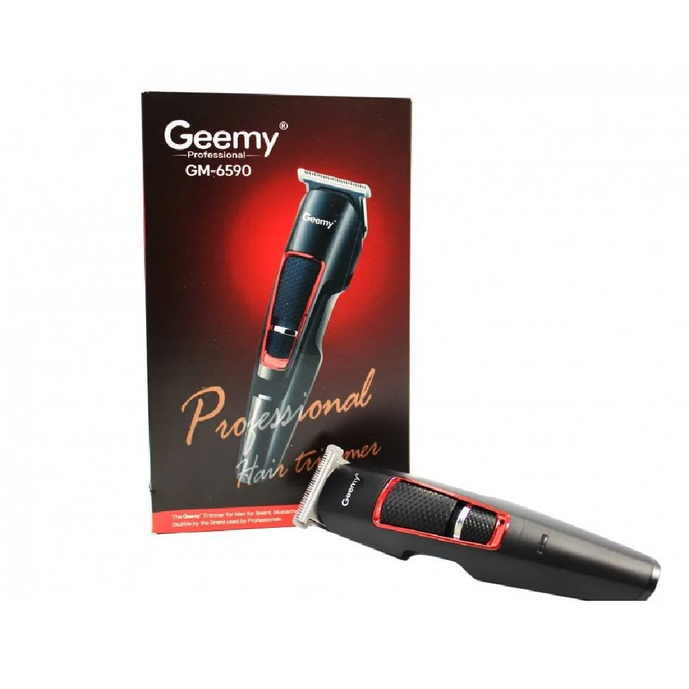 TAGLIACAPELLI ELETTRICO RICARICABILE CORDLESS TRIMMER PROFESSIONAL BARBA GM-6590
