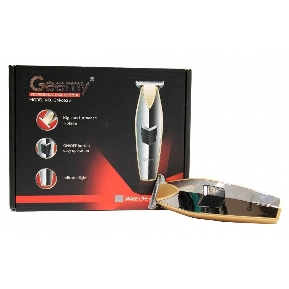 TAGLIACAPELLI BARBA ELETTRICO RICARICABILE PROFESSIONALE TRIMMER BATTERIA GM6623 - MaxTech