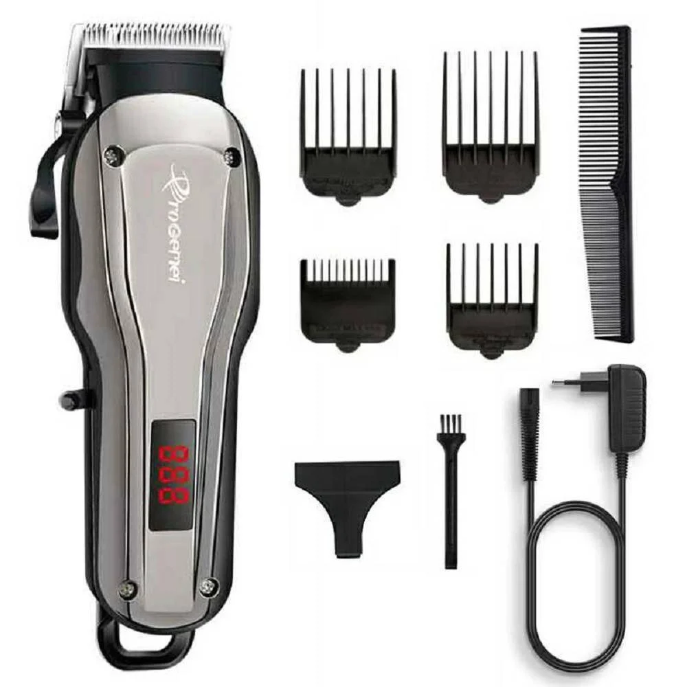 TAGLIACAPELLI ELETTRICO PROFESSIONALE A BATTERIA RICARICABILE SENZA FILI GM-6135