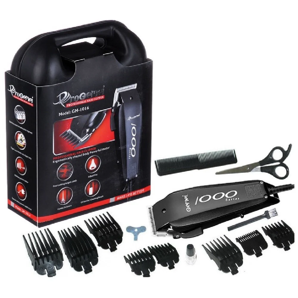 TAGLIACAPELLI PROFESSIONALE UOMO CURA DEI CAPELLI BARBA PETTINI CON FILO GM-1016
