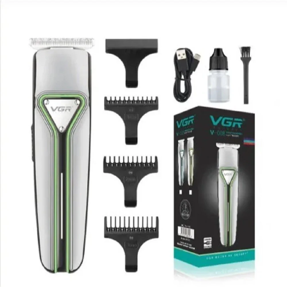 Tagliacapelli professionale VGR V-008 | Trimmer barber cordless regolabarba