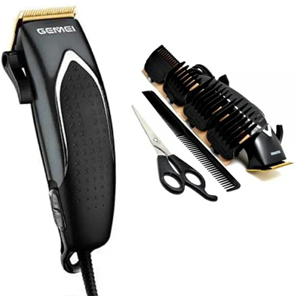 TAGLIACAPELLI RASOIO ELETTRICO CON LAMA IN TITANIO PER BARBA E CAPELLI GM 809 - MaxTech