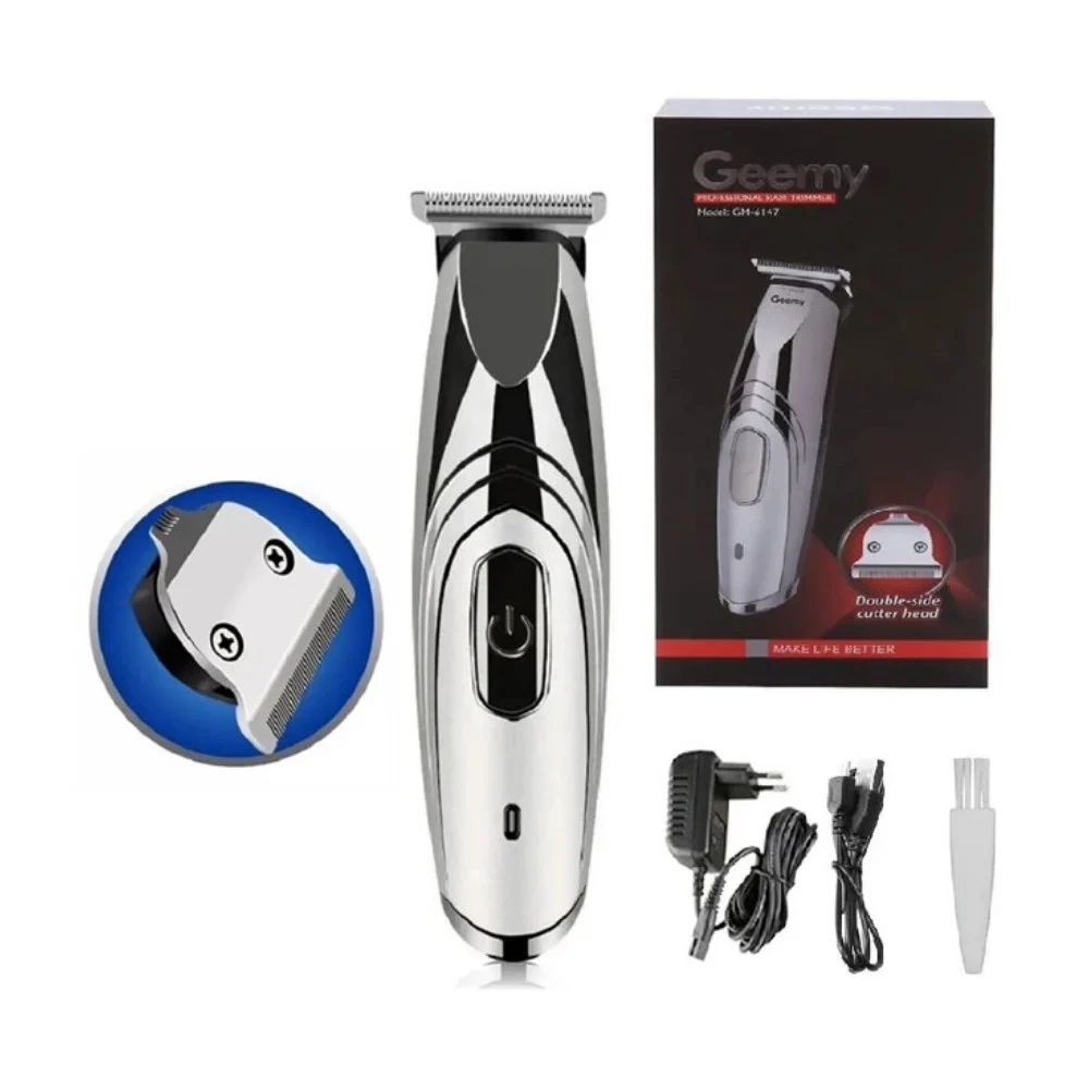 TAGLIACAPELLI RIFINITORE PROFESSIONALE A BATTERIA RICARICABILE ELETTRICO GM-6147
