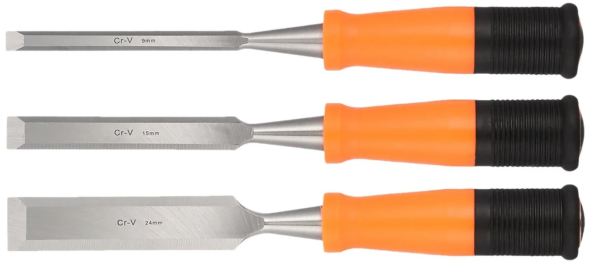 Takagi scalpelli legno M&M set 3 pezzi versatili Regular