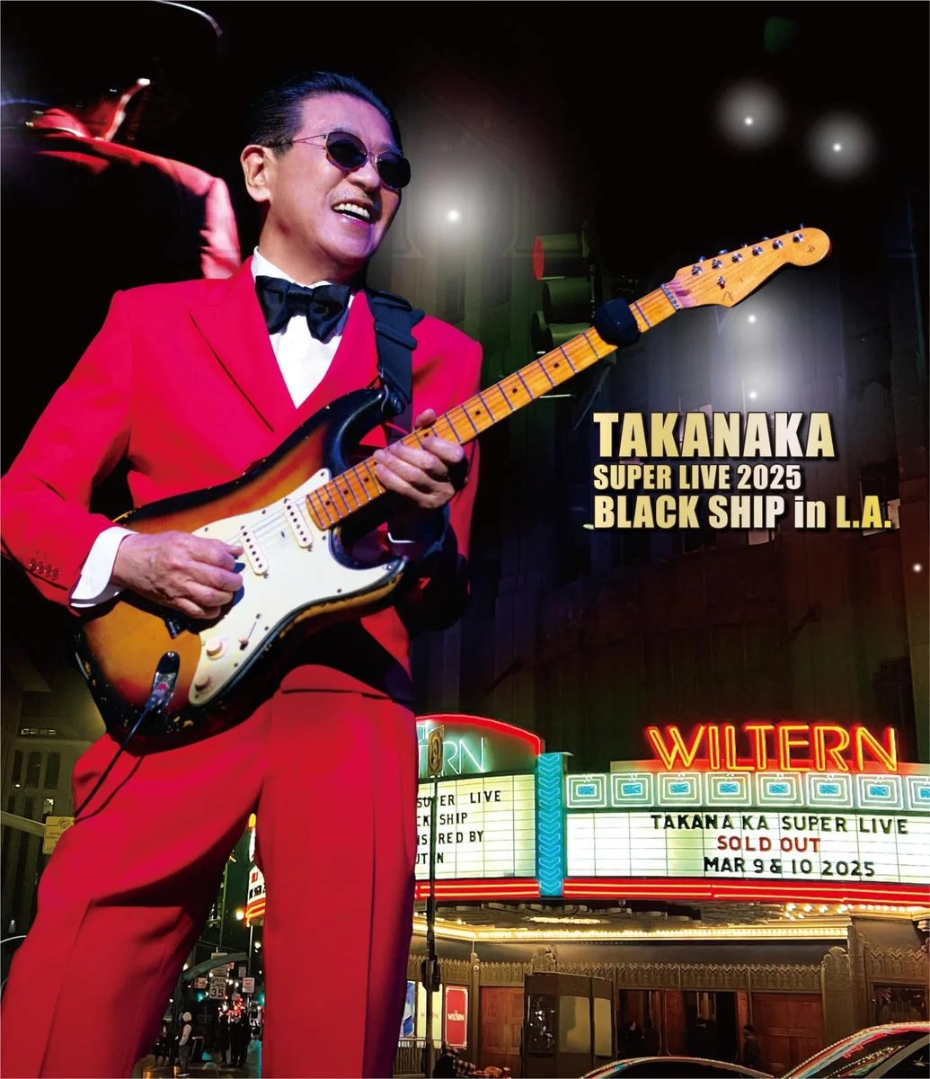 TAKANAKA Super Live 2025 Black Ship in LA Standard Edition Blu-ray