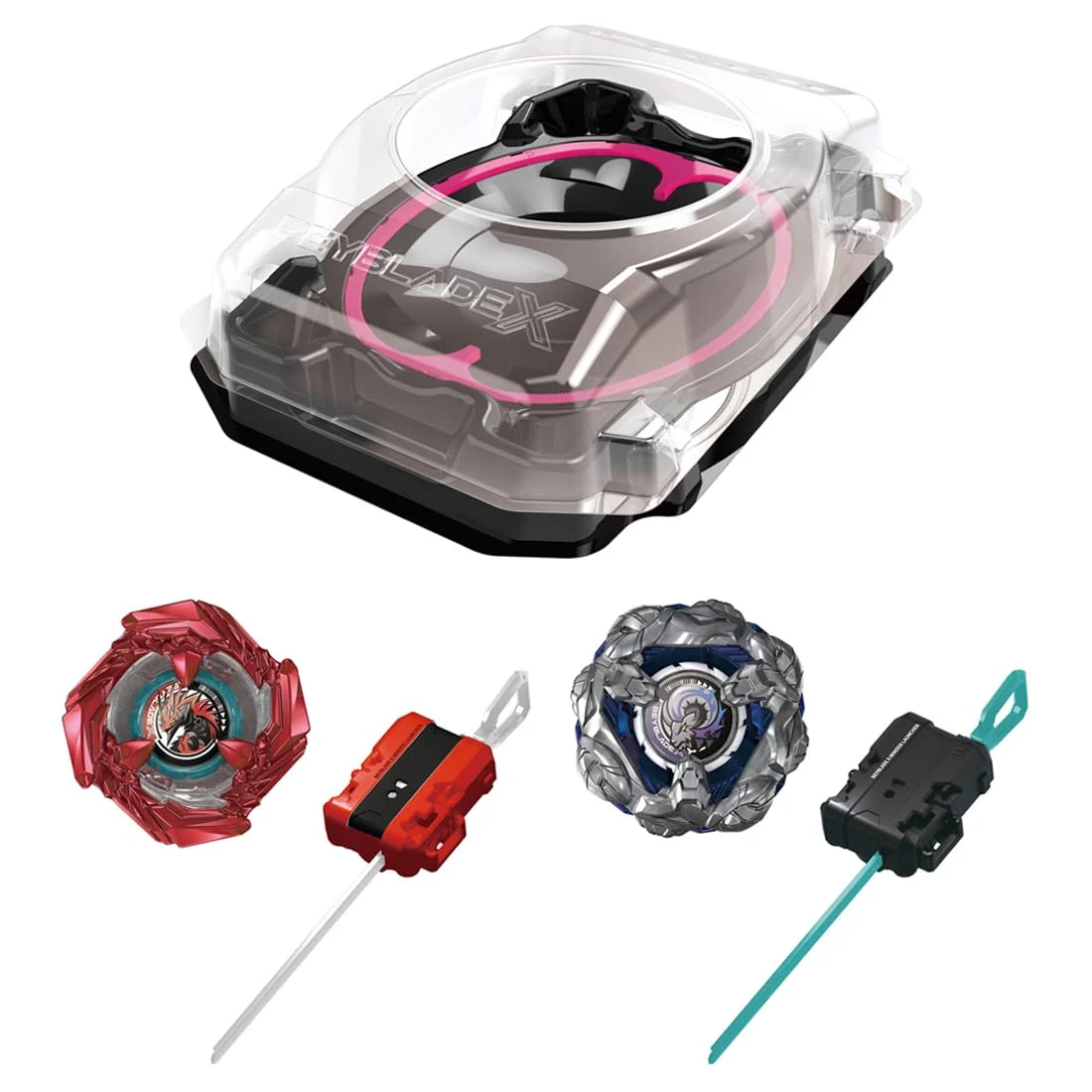 Takara Tomy Beyblade X Set Arena Infinity BX-46 con 2 trottole e lanciatori