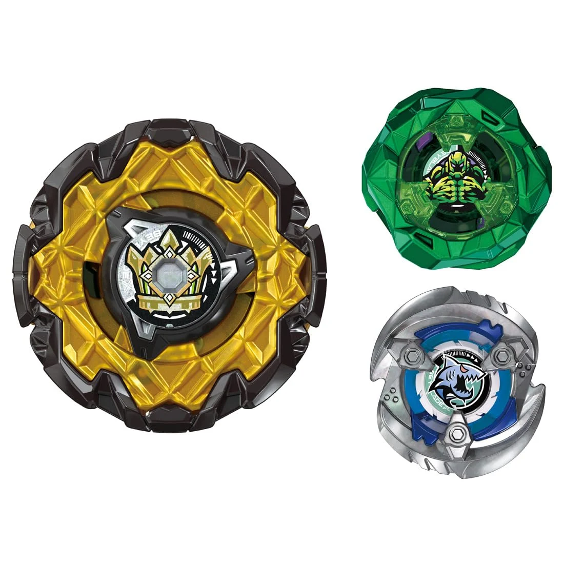 Takara Tomy Beyblade X Set Deck CX-11 Emperor Might 3 trottole