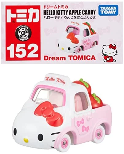 TAKARA TOMY DREAM TOMICA No.152 Hello Kitty Apple Carrier" miniature car