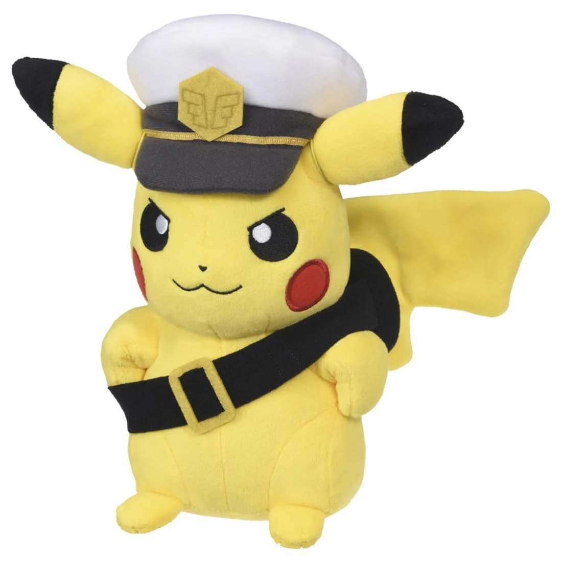 Takara Tomy Peluche Pikachu Capitano Versione Occhiali 23cm