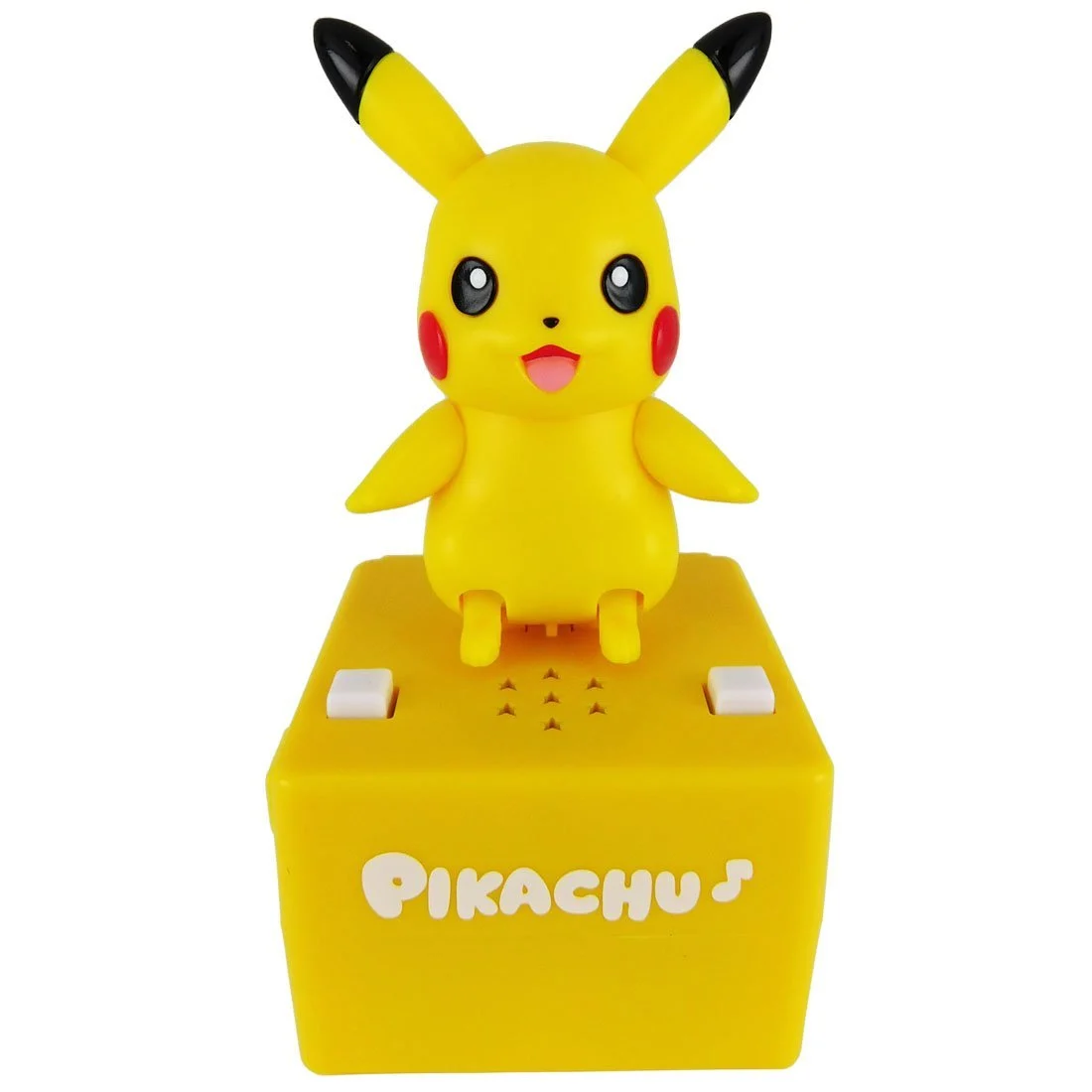 TAKARA TOMY Pokemon Pop'n Step Pikachu Figure Model 12345 Yellow 10cm