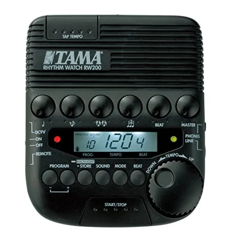 TAMA Metronomo da Batterista RW200 - Orologio Ritmo - Nero