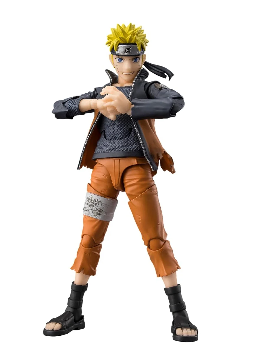 TAMASHII NATIONS S H Figuarts Naruto Shippuden Naruto Uzumaki Action Figure 145mm booking order
