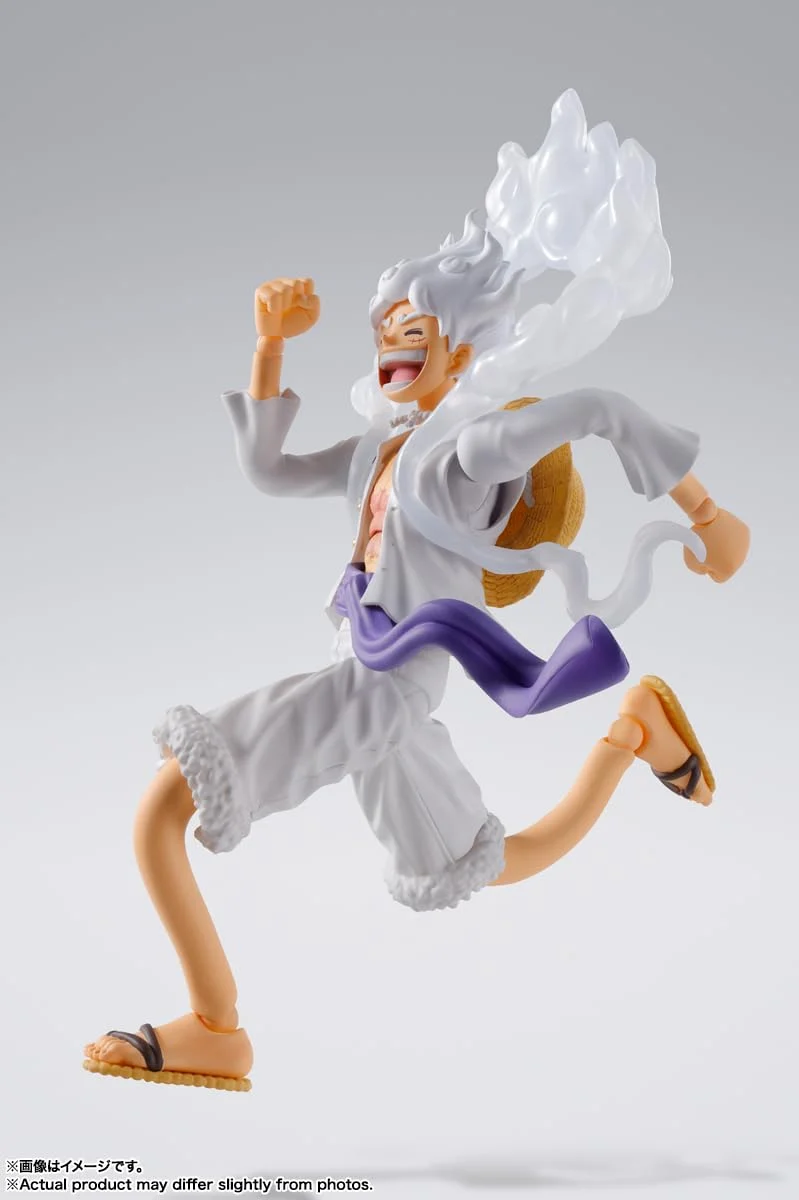 TAMASHII NATIONS S H Figuarts ONE PIECE Monkey D Luffy Gear 5 155mm