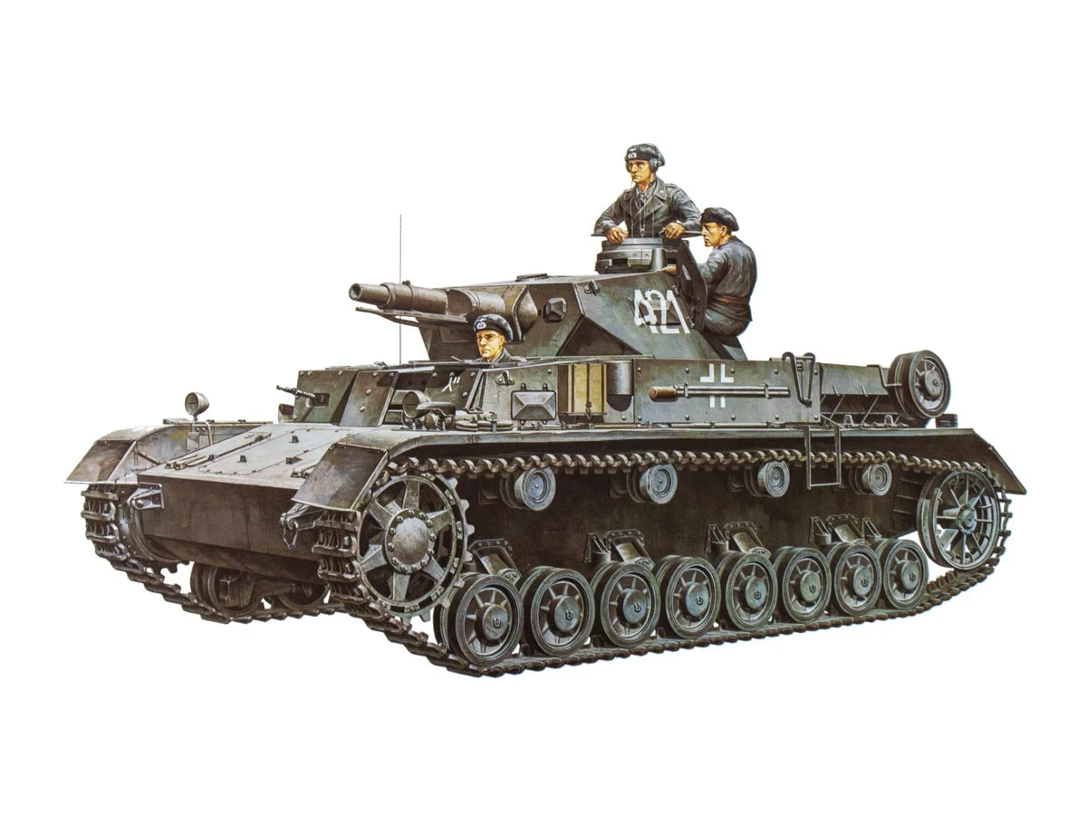 Tamiya kit modello Panzer IV Ausf. D tedesco 1/35 n. 96