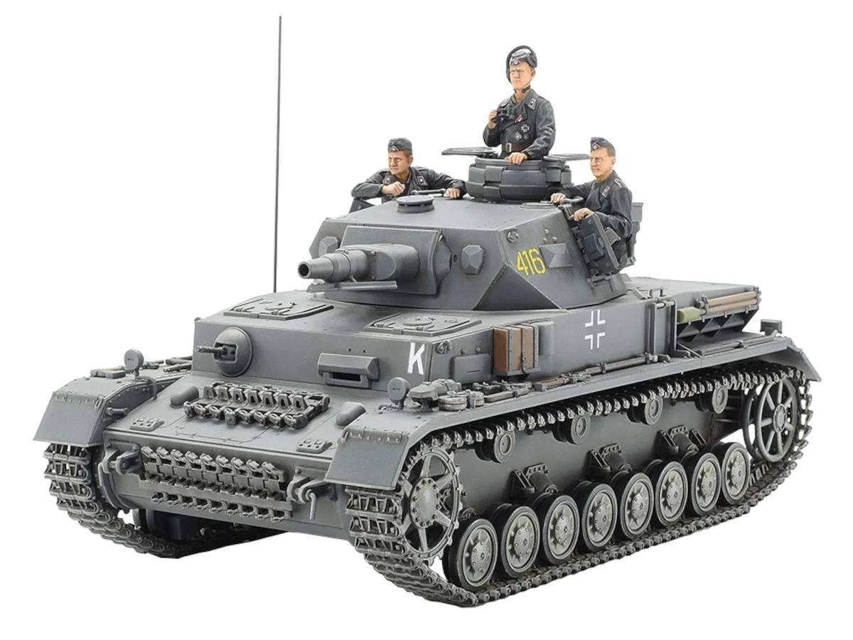 Tamiya Panzer IV Ausf. F kit modello 1/35 35374
