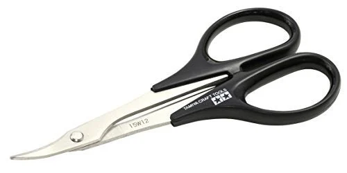 TAMIYA Craft Tool Series No.05 Curved Scissors Tool for Plastic Model 74005