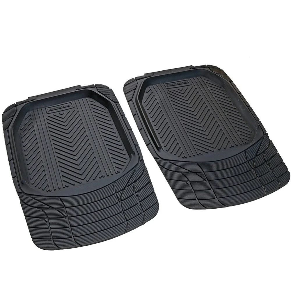TAPPETINI AUTO SET 2 PEZZI ANTISCIVOLO ANTI NEVE LAVABILI TAPPEZZERIA - TrAdE Shop Traesio