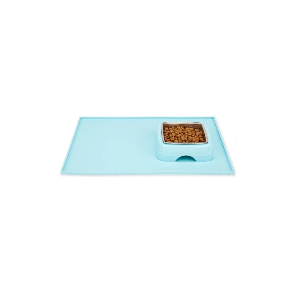 TAPPETINO CIOTOLA CANE GATTO ACQUA CIBO PIATTO VASSOIO ANTI SPORCO PULITO - TrAdE Shop Traesio