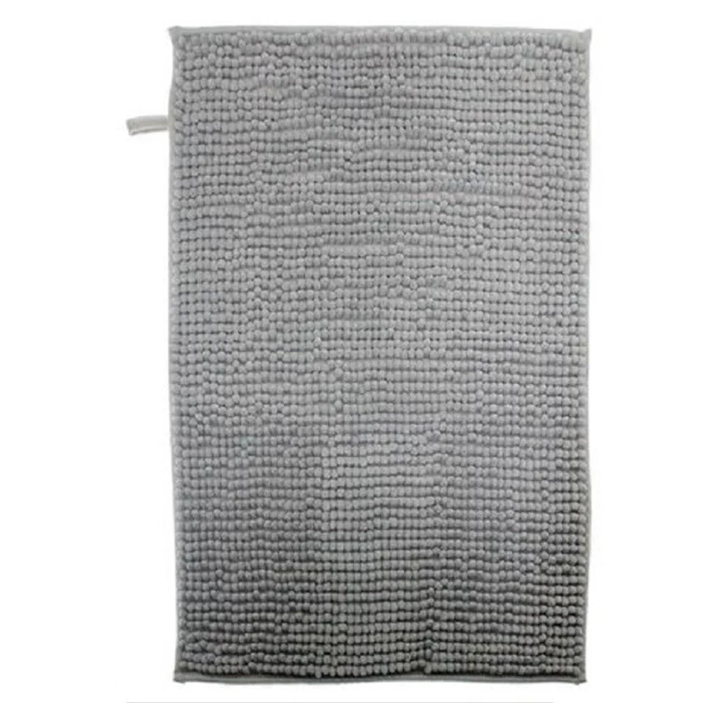 TAPPETO TAPPETINO ANTISCIVOLO PER ARREDO BAGNO 45 X 70 CM COLORE GRIGIO 79920 - Cleafe