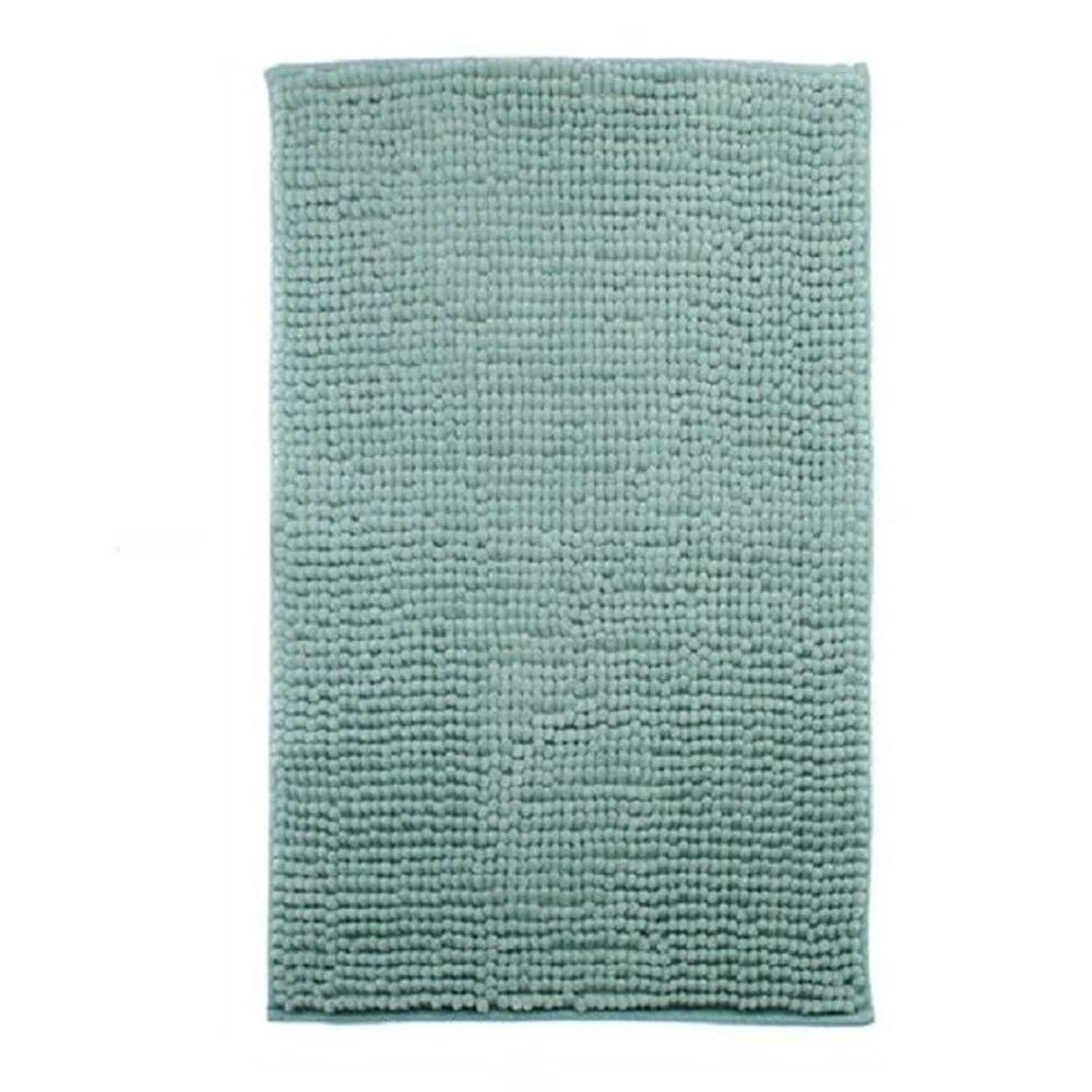 TAPPETO TAPPETINO ANTISCIVOLO PER ARREDO BAGNO 45X70 CM COLORE VERDE ACQUA 79919 - Cleafe