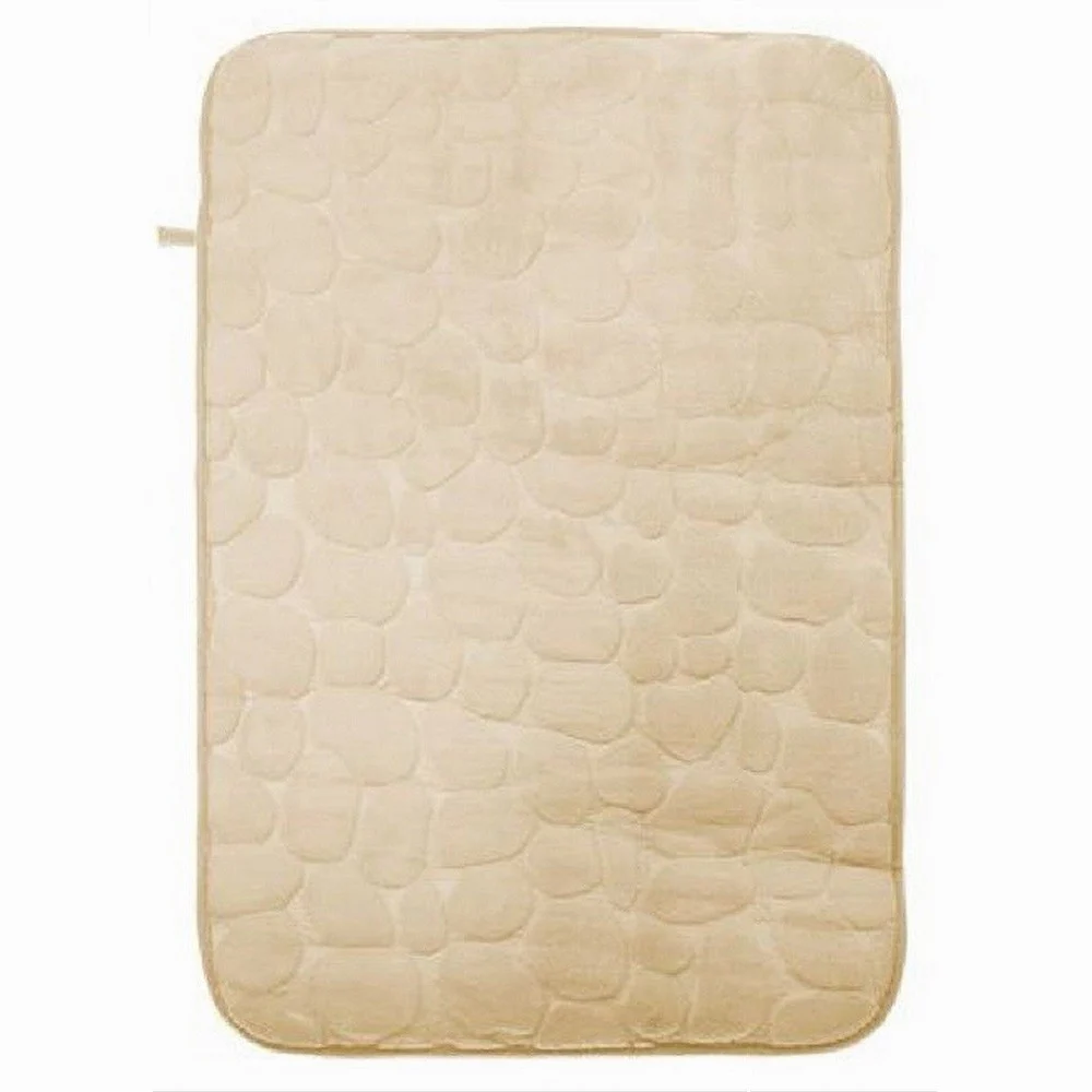 TAPPETO TAPPETINO IN TESSUTO EFFETTO SASSI PER ARREDO BAGNO 45 X 70 CM 79930 - Cleafe