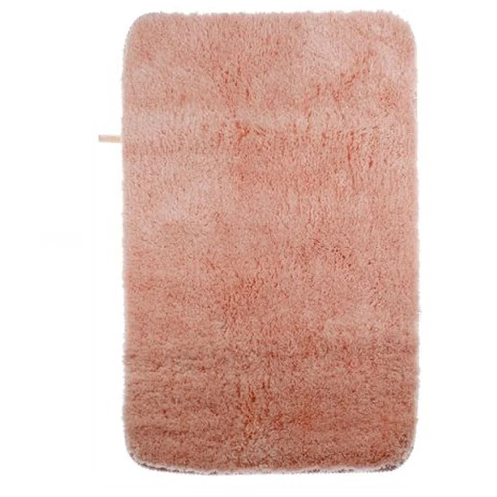TAPPETO TAPPETINO IN TESSUTO MORBIDO PER ARREDO BAGNO 45X70 CM COLORE ROSA 79922 - Cleafe