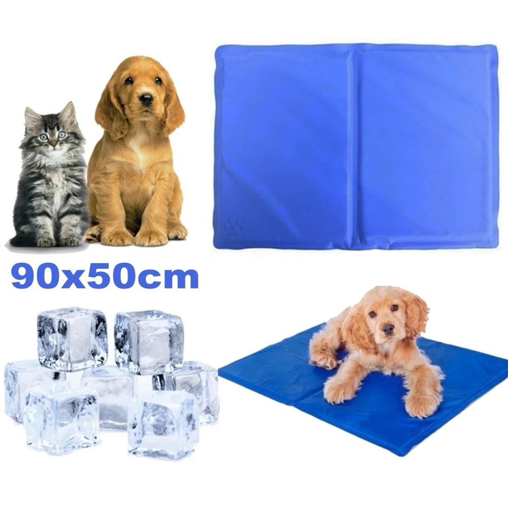 TAPPETO TAPPETINO REFRIGERANTE 90x50CM RAFFREDDANTE CUSCINO PER CANE ANIMALI - TrAdE Shop Traesio