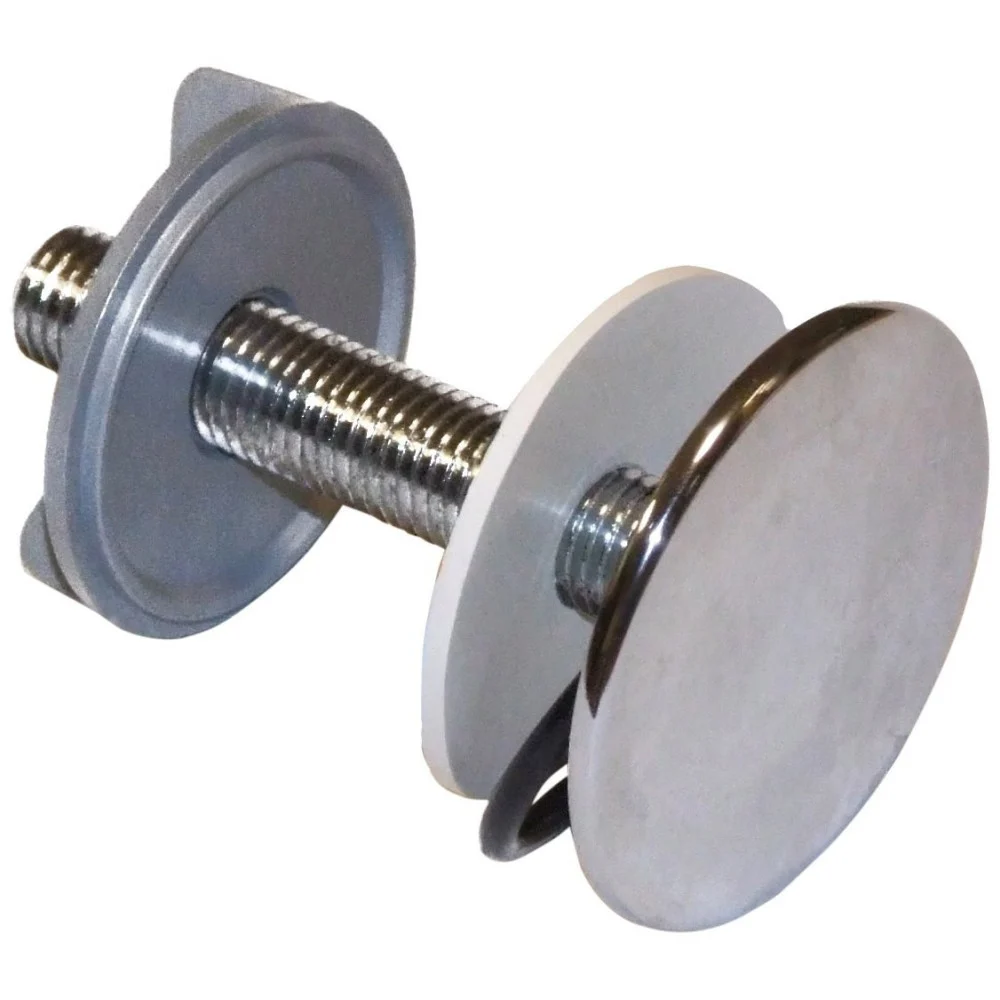 Tappo Copriforo per Lavandino e Lavabo, 1 1/4 Pollici, Cromato - TrAdE Shop Traesio