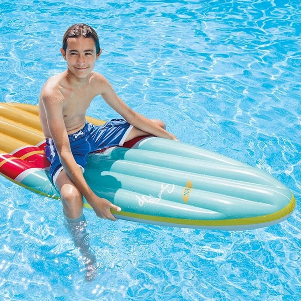 TAVOLA SURF MATERASSINO ISOLA GONFIABILE MARE PISCINA 178 X 69 CM 2 COLORI - TrAdE Shop Traesio