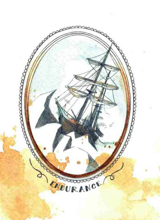 tecnica mista “endurance” piccola - Arredamento marinaresco