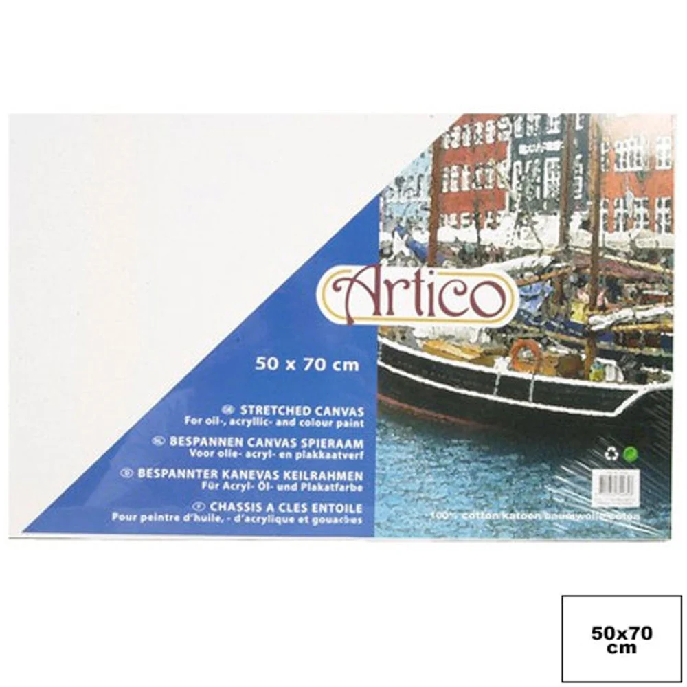 TELA PER DIPINGERE CANVAS RETTANGOLARE 50X70 CM ARTICO DISEGNO ARTE PITTURA - TrAdE Shop Traesio